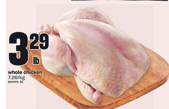 Independent Grocer Whole chicken offer