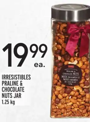 Metro Irresistibles praline & chocolate nuts jar offer