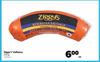 Real Canadian Superstore Ziggy's® kolbassa, 375 g offer