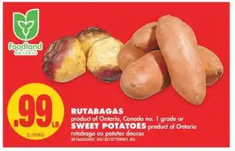 No Frills Rutabagas or sweet potatoes offer