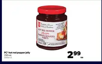 Real Canadian Superstore Pc® hot red pepper jelly, 250 ml offer