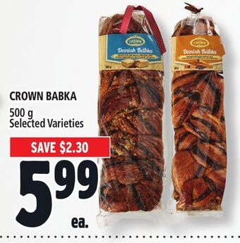Metro Crown babka offer