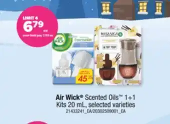 Real Canadian Superstore Air wick® scented oils™ 1+1 kits, 20 ml offer