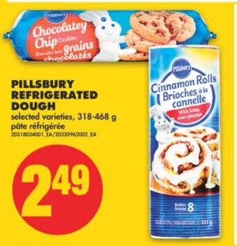 No Frills Pillsbury refrigerated dough, 318-468 g offer