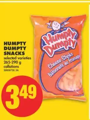 No Frills Humpty dumpty snacks, 265-290 g offer