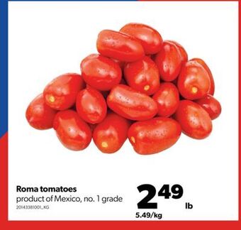 Real Canadian Superstore Roma tomatoes offer