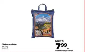Real Canadian Superstore Gia basmati rice offer