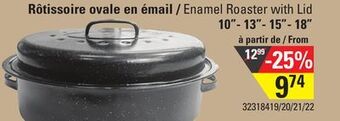 Sushi Shop Enamel roaster with lid offer