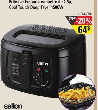 Sushi Shop Salton cool touch deep fryer 1500w offer