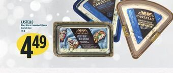 Marché Adonis Castello blue, brie or camembert cheese offer