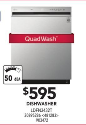 RONA Lg dishwasher offer
