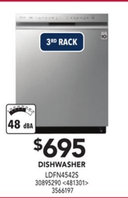 RONA Lg dishwasher offer