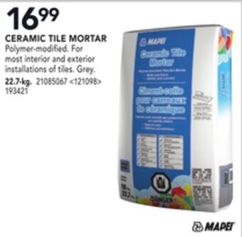 RONA Mapei ceramic tile mortar offer