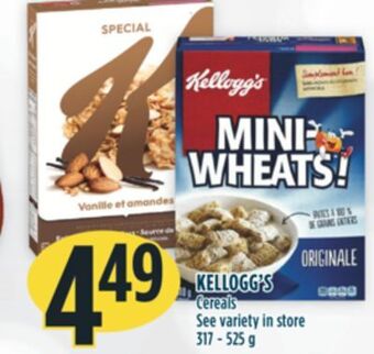 Marché Adonis Kellogg's cereals offer