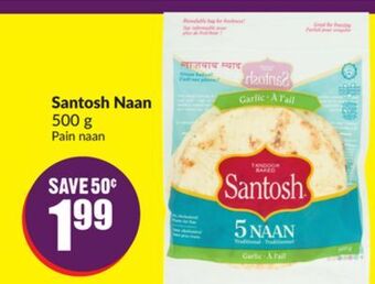 Chalo FreshCo Santosh naan 500 g offer
