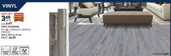 RONA Duraclic vinyl flooring 7.1" x 48" offer