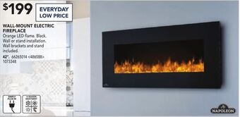 RONA Napoleon wall-mount electric fireplace 42" offer