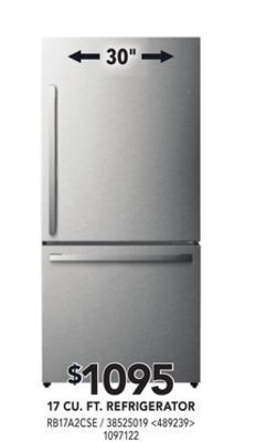 RONA Hisense 17 cu. ft. refrigerator offer