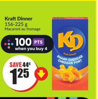 Chalo FreshCo Kraft dinner 156-225 g offer