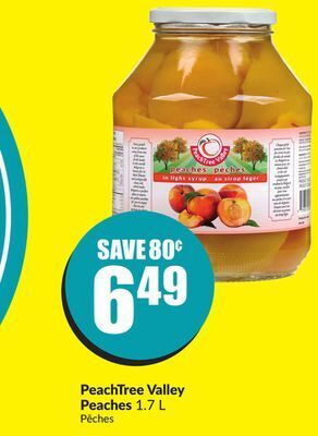 Chalo FreshCo Peachtree valley peaches 1.7 l offer