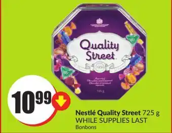 Chalo FreshCo Nestlé quality street 725 g offer