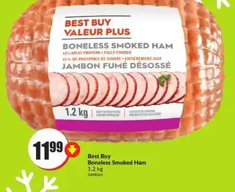 Chalo FreshCo Best buy boneless smoked ham 1.2 kg offer