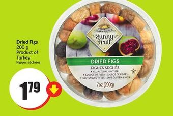 Chalo FreshCo Dried figs 200 g product of turkey offer