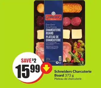 Chalo FreshCo Schneiders charcuterie board 373 g offer
