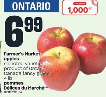 Valu-mart Pommes délices du marché, 4 lb offer