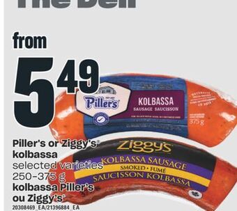 Valu-mart Kolbassa piller's ou ziggy's, 250-375 g offer
