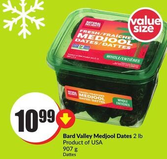 FreshCo Bard valley medjool dates 2 lb product of usa 907 g offer