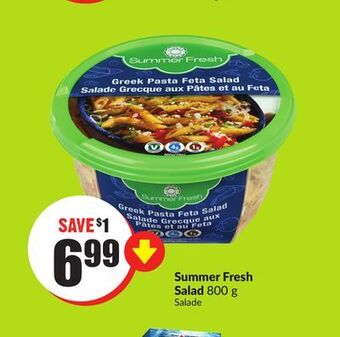FreshCo Summer fresh salad 800 g offer