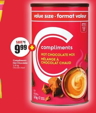 FreshCo Compliments hot chocolate 1.8 kg offer