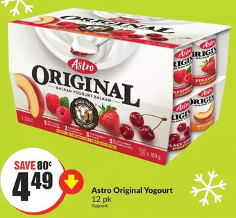 FreshCo Astro original yogourt offer