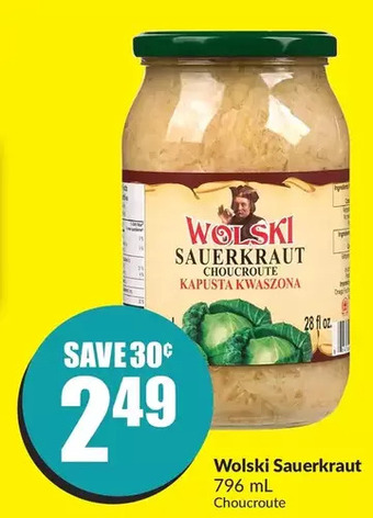 FreshCo Wolski sauerkraut offer