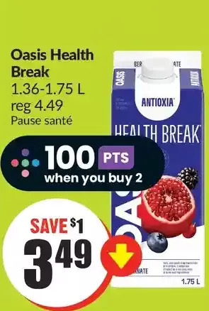 FreshCo Oasis health break offer