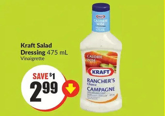 FreshCo Kraft salad dressing offer