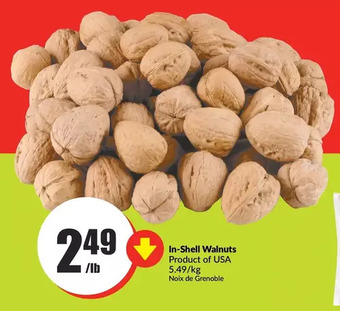 FreshCo In-shell walnuts offer