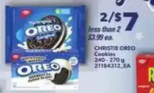 Independent Grocer Christie oreo cookies offer