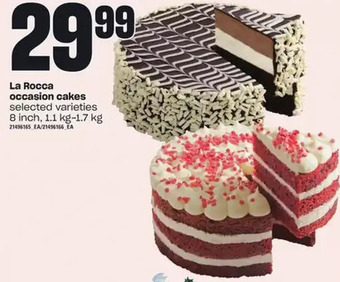 Loblaws La rocca occasion cakes offer