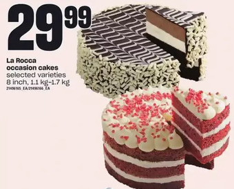 Independent Grocer La rocca occasion cakes offer