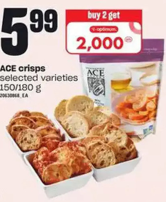Independent Grocer Ace crisps offer