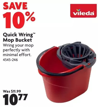 Home Hardware Quick wring mop bucket offer