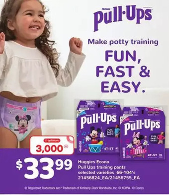 Loblaws Huggies econo pull ups training pants offer