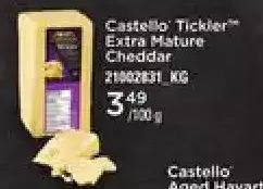 Loblaws Castello tickler extra mature cheddar offer
