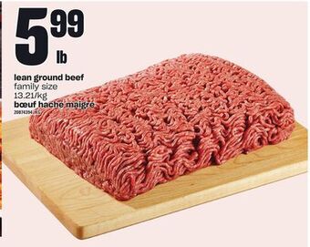 Independent Grocer Lean ground beef offer