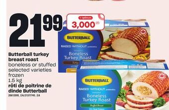 Independent Grocer Butterball turkey breast roast offer