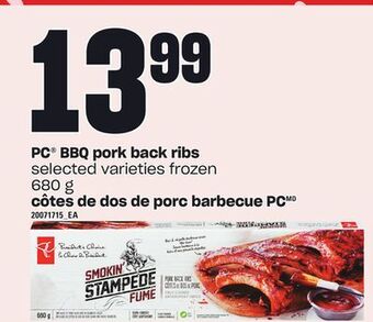 Independent Grocer Pc bbq pork back ribs offer
