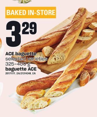 Independent Grocer Ace baguette offer