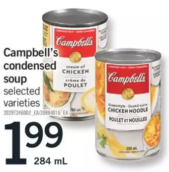 Fortinos Campbell's condensed soup offer